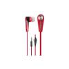 Element Stereo Earphones Handsfree PR-200R Red